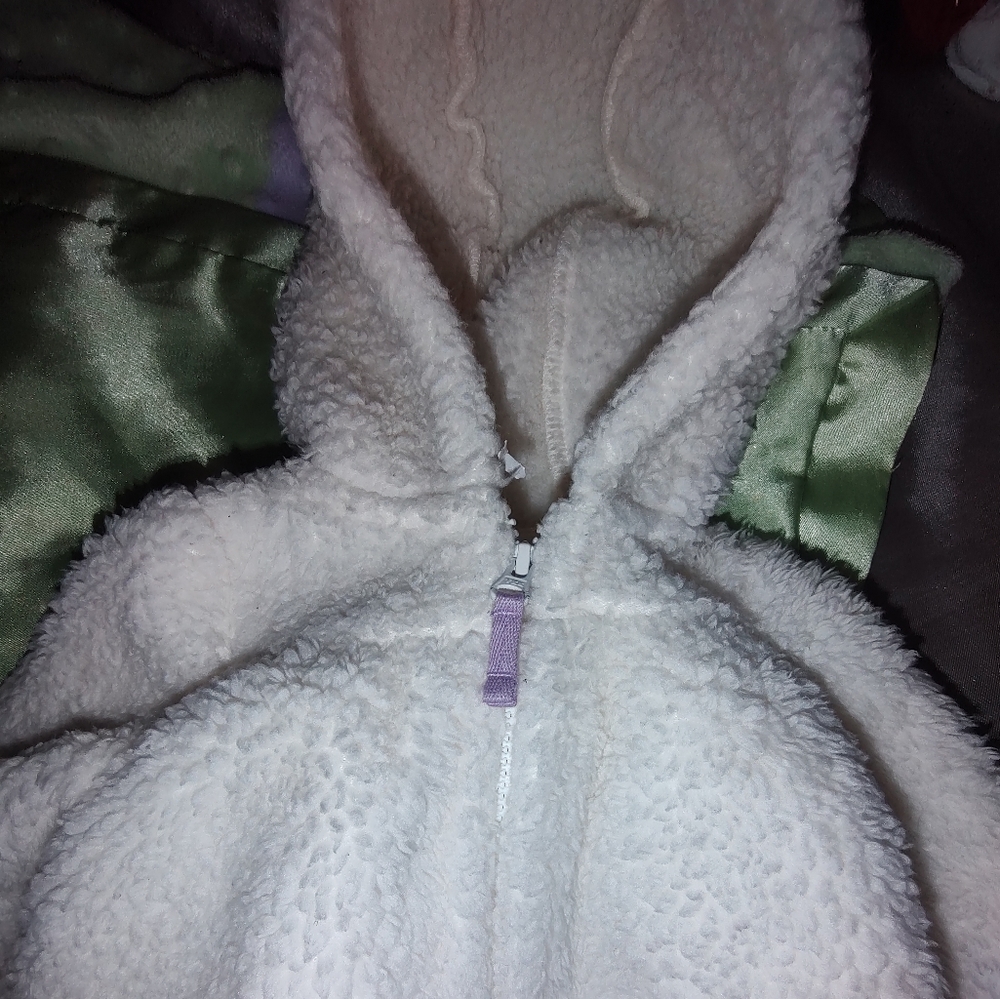 Carter Sherpa zip up hooded